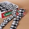 L & L Gerson Black/White Buffalo Plaid Christmas Bow .01 in. 2499940 - alternate 2
